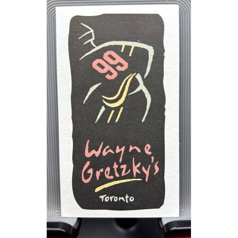 Wayne Gretzky's Restaurant 1990s Wayne Gretzky Restaurant Toronto Ontario Canada