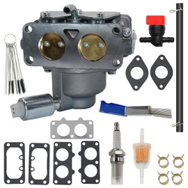 796997 Carburetor for 796227 792295 796259 796663 799511 799109 595759 Compatible with 40G777 40H777 407777 406777 44K777 44M777 49M977 V-Twin Engines with Spark Plug