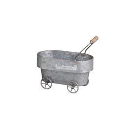 Abite Charle-Cart Silver MW-603-AA 21 x 12 x 19.5