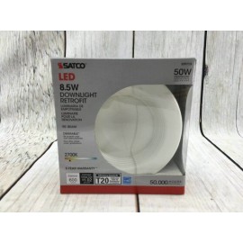 Satco S29713 8.5 Downlight Dimmable Warm Light/50,000 Hours
