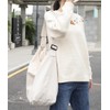 Annlaite 2137 Canvas Tote Bag, Large Capacity, A4 Size, Men's,