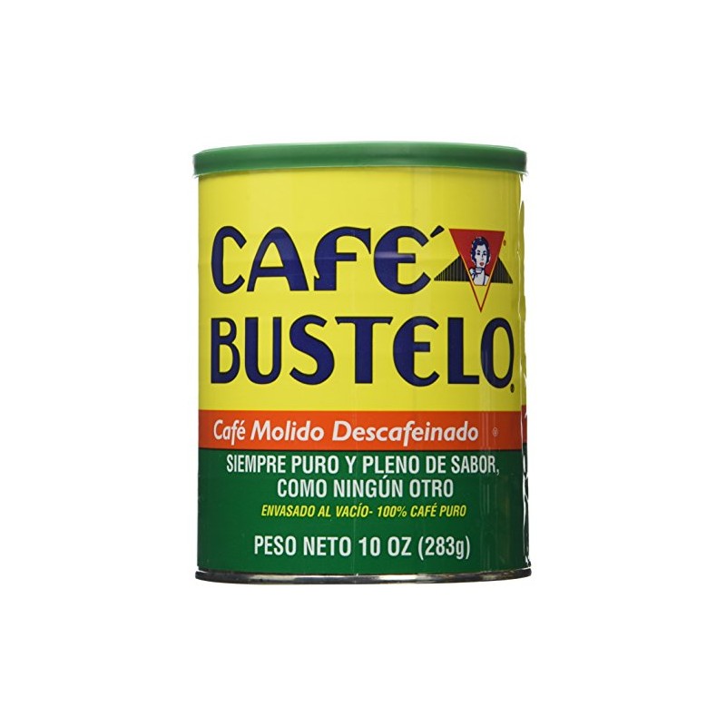 Cafe Bustelo Coffee Decaffeinated, 10-ounce Cans (Pack of 4)