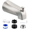 Dreyoo Tub Spout (Universal Fits 1/2" Copper Pipe, 1/2" IPS