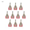 10pcs 3 Position Momentary Toggle Switch, Momentary Toggle Switch ON-Off-ON