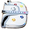 Golf Paws Putter Cover for Mid Mallet (White)