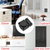 I-EASYDWW Combination Cabinet Latch, Keyless Drawer Lock, Easy to Install,