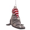Kurt S. Adler NBX0011 Single Ornament, Gray, Red, White