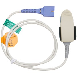 Gima 35262 Sensors Reusable Nellcor SpO2 oxitech for Finger, Adult, 0.09 m Cable