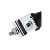 Set Pillion Foot Pegs Galvanised Black ETZ