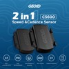 GEOID CS600 Cadence/Speed Sensor for Cycling, ANT+/Bluetooth Wireless Bicycle RPM