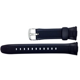 Casio Wave Ceptor 10152407 Genuine Replacement Band, Belt, Urethane Black, Black