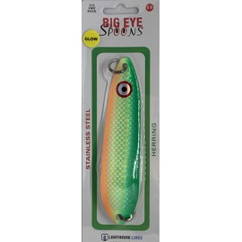 Stainless Steel Lightweight Trolling Spoons for Salmon and Trout Fishing 5" (Howe Sound Security)