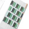 Mr. Pen- Bible Tabs, 75 Tabs, Forest Mist, Gold Foil