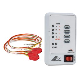 RecPro Tank Sensor Monitor Panel M21 | KIB Replacement | Panel Only | Level Sensor | Fresh Water or Holding Tank Level Sensor (White)