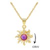 Collar Rapunzel Giratorio De Plata Mujer Opalo Kyra