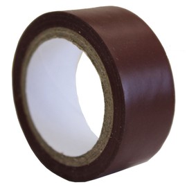 All Trade Direct 2X Brown Electrical PVC Insulation Tape 19Mm 4.5M Professional British Standard