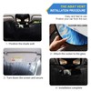 Wolf Ice Blue Fire Windshield Sun Shade for Car Auto