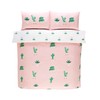 Rapport Home Microfibre Pink Pastel Single Bedding Set - Reversible