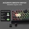 Cmokifuly MCHOSE Jet75 Magnetic Keyboard,Rapid Trigger Wired Gaming Keyboard with