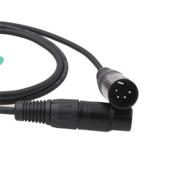 HangTon XLR 4 Pin DSLR Camera Monitor Recorder Mixer Power Supply Cable XLR Male to Female 1.5 m