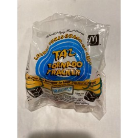 McDonald's 1992 Looney Tunes Quack Up Cars McDonalds Happy Meal Toy - Taz Tornado Tracker