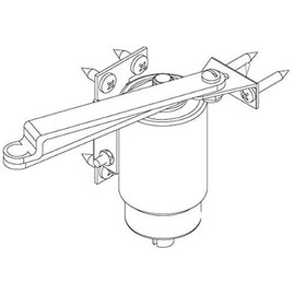 Screen and Storm Door Rotary Hydraulic Closer MP800
