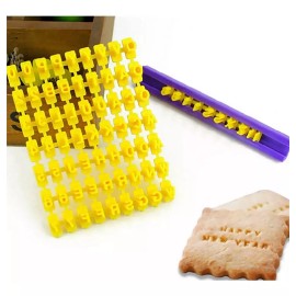 Launers Marcador De Letras Y Números Para Hornear Galletas Sello
