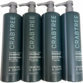 Crabtree & Evelyn 4 Pack Fruity, Woods Scent Shampoo Gilchrist & Soames 15 oz