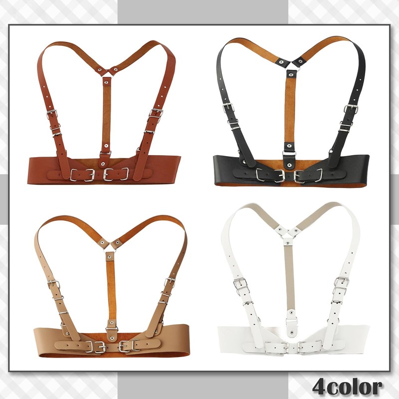 Chrome Crane BLT095 Women's Suspender Harness Chest Strap Girdle Casual