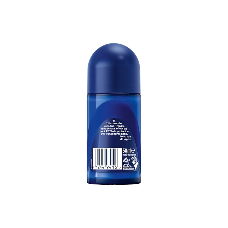 NIVEA MEN Dry Active Deo Roll-On, effektives Antitranspirant mit 72h