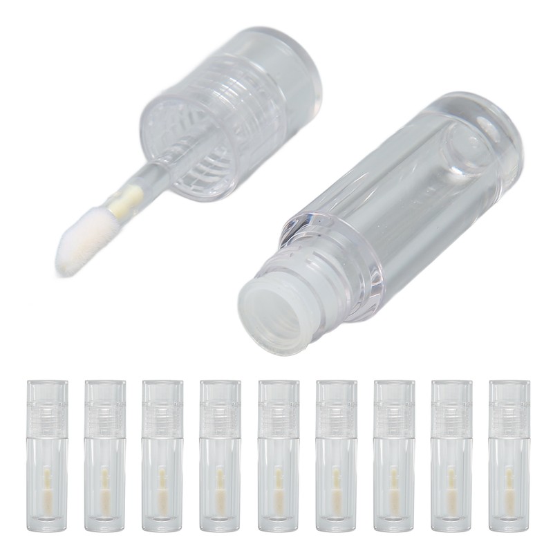 2ml Lip Gloss Tube Empty Transparent Portable Lightweight Refillable Empty