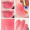 BLUE LOVE Color Changing Flower Lipstick, Jelly Temperature Change Clear