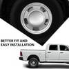 G-PLUS Rear Wheel Chrome Center Hub Caps Compatible with Dodge