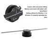 3D Hologram Fan 224 LED Light Beads High Resolution 3D