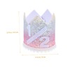 CORHAD Birthday Crown Hat Tiara Shaped Party Decoration Lightweight Headwear