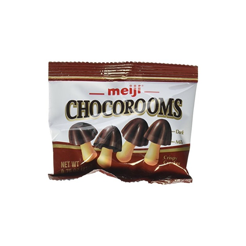 Meiji Chocorooms 24 individual 21g bags