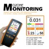 VISLONE Ozone Detector, O3 Air Quality Monitor, Gas Tester Meter