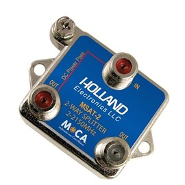 Holland Splitter, 2-Way, MoCa enabling, 2-2150Mhz, DirecTV Approved