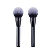 A10 Single Daily Makeup Blusher Cheek Brush Black/Flame Shape Brush 30ea