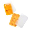 Silicone Freezer Tray, Food Container with Lid and Freezer Mold