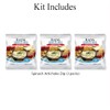 Rada Spinach Artichoke Dip Mix, Pack of 3