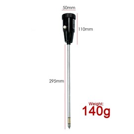 Soil Tester High Precision PH Test Soil Moisture Meter Black Gardening Plant Growth Watering Quality Monitoring Test Tool Kits