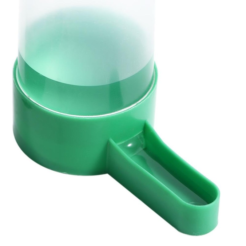 Bird Feeder 2PCS Plastic Bird Water Drinker Hanging Food Dispenser
