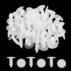 sourcingmap 50 Pcs Car Door Rivets Bumper Trim Panel Retainer