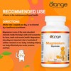 Orange Naturals Orange Naturals Magnesium Glycinate 200mg, 90 V-Caps, Non-GMO,