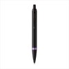 Parker IM Vibrant Rings Ballpoint Pen | Satin Black Lacquer
