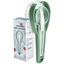 Avocado Slicer Tool, 3-in-1 Avocado Saver with Kiwi Knife Included, Avocado Cutter for Cuber Dicer, Easily Peel and Cut into Pieces, Kitchen Tool that Makes Your Life More Convenient