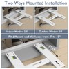 Flamorrow Window Air Conditioner Bracket, Heavy Duty Air Conditioner Support