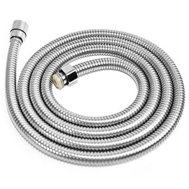 Professional Grade Shower Hose - 304 Stainless Steel + Brass Nut for Leak-Proof Connection (Ideal for Shower Head Upgrade)