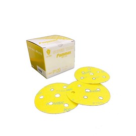 Kovacs Super Tack Pomax 4.9 inches (125 mm) Magic Film Discs with Holes #120 100 Sheets
